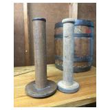 Antique Vintage Primitive Industrial Wood/Metal