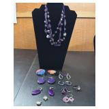 Purples Costume Jewelry