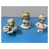 Vintage, two Precious Moments ornaments &