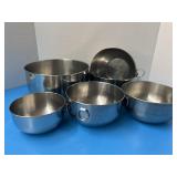 Stainless steel, mixing/nesting bowls