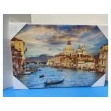 New, canvas print of Venice City  24ï¿½W 16ï¿½H