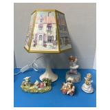 Beautiful lamp and figurineï¿½s