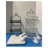 Bathroom, scales, shower caddies & bathroom grab