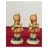 Hummel Goebel West Germany Two Girl with Doll