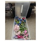 Beautiful floral in tote with wheels