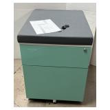 Aurora, New, 2 drawer, rolling, filing cabinet