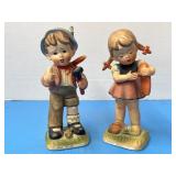 Vintage porcelain figurines, Sore Thumb (has