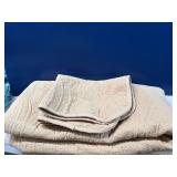 Queen Rusty Orange Coverlet with two shams