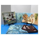Cutting boards, wall hangings & plate