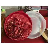 Valentine Wreath in storage box