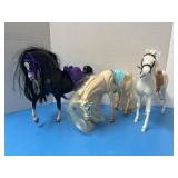 Vintage Horses, Disney Mulan Khan Horse, Mattel