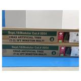 Pair of 3ft Christmas artificial treeï¿½s