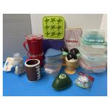 Cool, variety of kitchen containers
