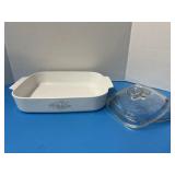 Vintage Corning Ware, Cornflower lasagna pan with