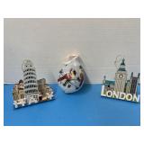 Souvenir ornament lot