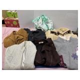 Seven Ladies Large Jackets Need laundering