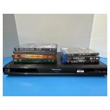 Panasonic Blu-ray Disc player, no cords &!7 DVD