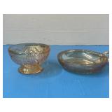 Vintage Jeannette, carnival glass