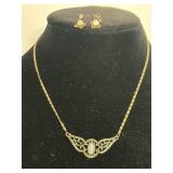 SARAH COVENTRY 'ANGEL WINGS' 1970's FAUX OPAL