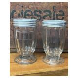 Vintage Hoosier style shakers