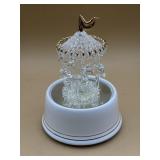 Spun glass carousel San Francisco music box
