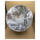 RARE Johnson Bros friendly village 13 piece tea