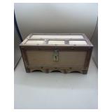 Vintage Handmade wood box decorative