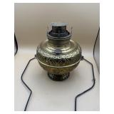 Antique Hanging oil lamp incomplete