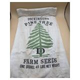 Dickinson Pine Tree feed sack
