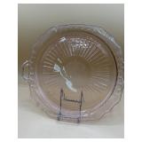 Round Serving Platter - Hocking Mayfair - Open