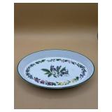 Royal Worcester Porcelain Oval Baking Dish Herbs