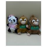 Vintage 1981 Shirt Tales Plush Lot of 3 Pammy and