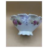 Antique Floral Germany serving bowl