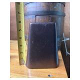 Vintage 6 1/2ï¿½ metal cowbell