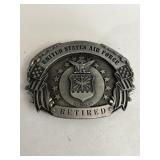 1992 Siskiyou U-6 USAF Retired Belt Buckle United