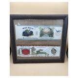 17ï¿½ x 15ï¿½ Framed Underglass Brushy Mountain North