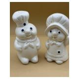 Vintage 1988 Pillsbury Dough Boy Salt & Pepper