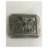 Vtg Smith & Wesson Belt Buckle Revolvers 1990