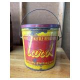 Stoppenbachs Kettled Rendered Lard Vtg Empty Tin