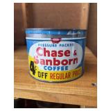Vintage Advertising Chase & Sanborn Coffee Can