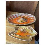 Vintage MCM LOT OF TWO (2) California Pottery USA