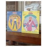 Vintage uncut Barbie paper doll books