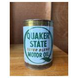 Vintage NOS Quaker State Super Blend Motor Oil