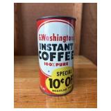 VINTAGE G WASHINGTON'S INSTANT  COFFEE