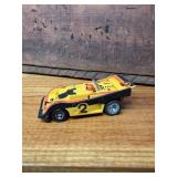 Ideal #2 TCR  Can Am Yellow Slot Less Jam Car