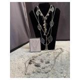 Costume Silvertone Jewelry