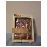 Vintage Red Glass Christmas Ornaments