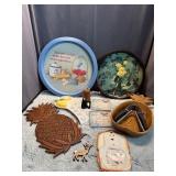Pineapple Nut Bowl With Crackers trays Toothpick
