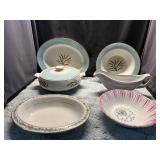 Vintage Viking Wheat Casserole Platter Bowl Hall