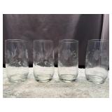 Princess House Heritage 4 Tea Glasses